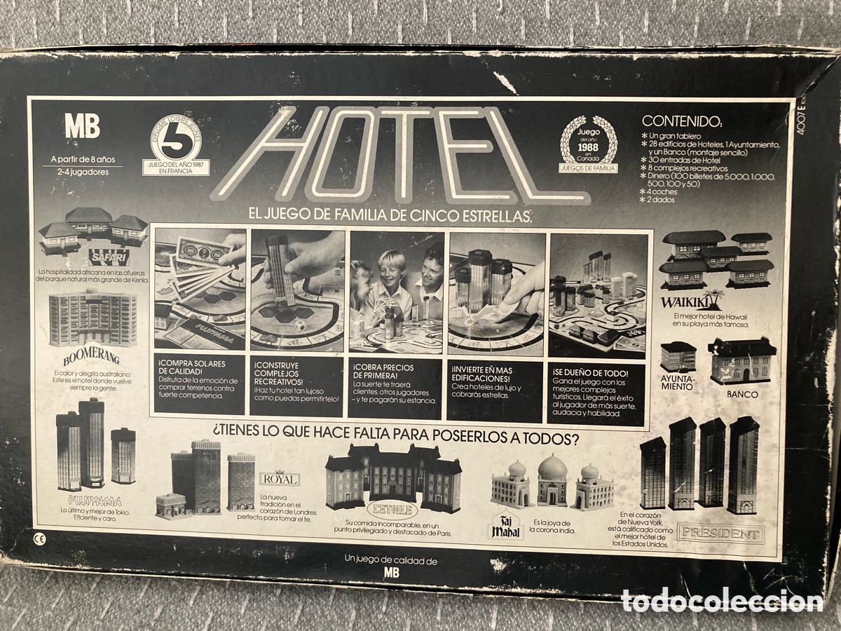 Juegos antiguos: Juego De Mesa Hotel a&ntilde;o 87 - Foto 12