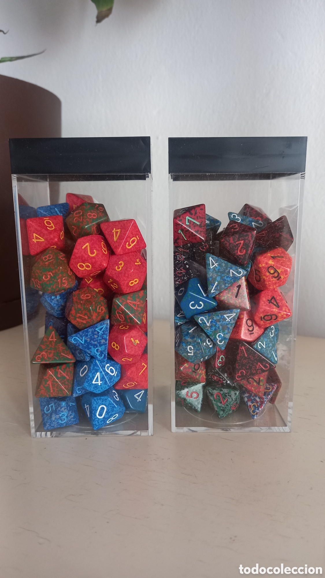 Juegos antiguos: Interesante lote de dados de Juegos de Rol