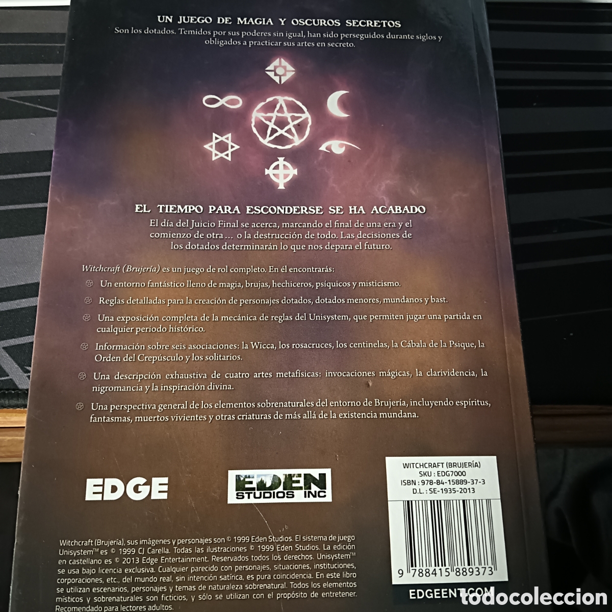 Juegos antiguos: Lote Witchcraft, juego de rol - Foto 2