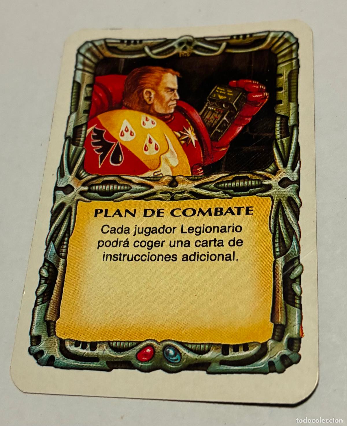 Alte Spiele: CARTA PLAN DE COMBATE, JUEGO ROL CRUZADA ESTELAR