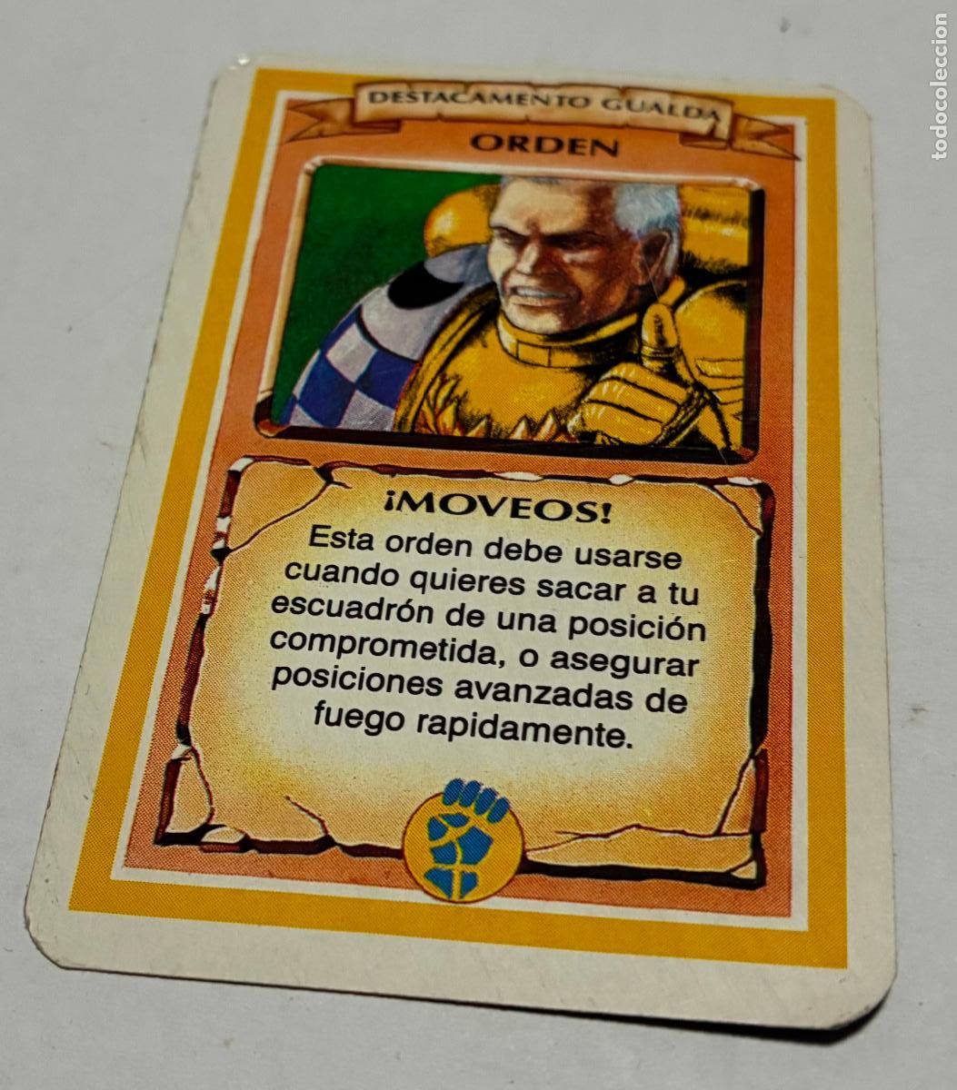 Giochi Antichi: CARTA ORDEN , JUEGO CRUZADA ESTELAR MB, ROL