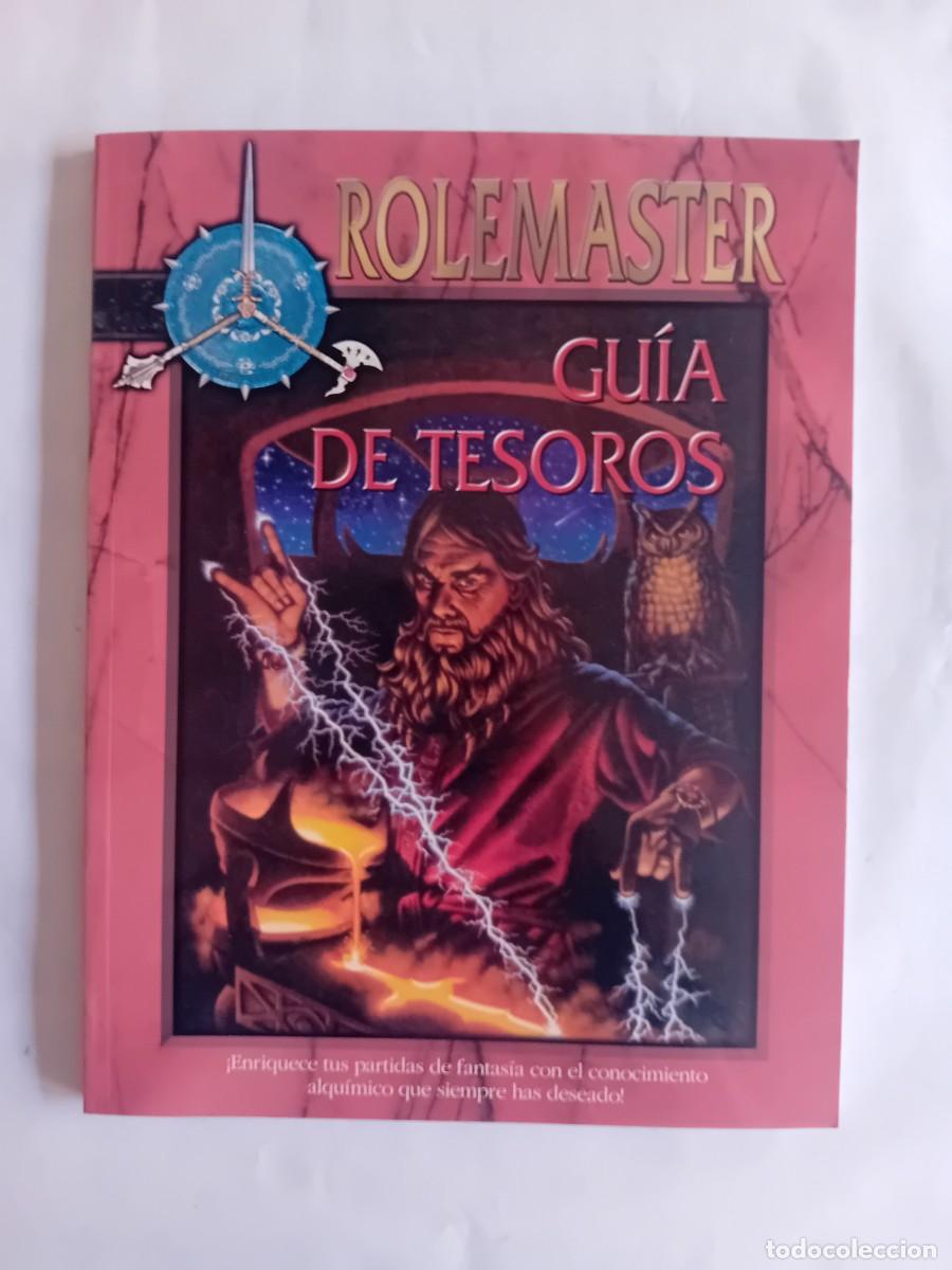 Juegos antiguos: ROLEMASTER GUIA DE TESOROS JUEGO DE ROL FACTORIA.