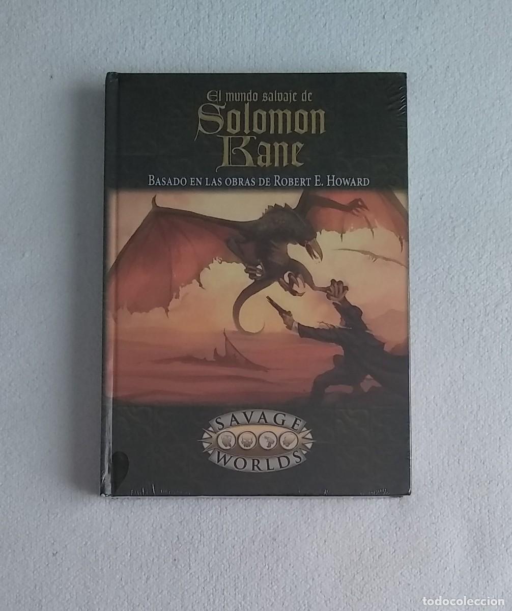 Alte Spiele: EL MUNDO SALVAJE DE SOLOMON KANE JUEGO DE ROL ROBERT E. HOWARD HT. PUBLISHERS PRECINTADO