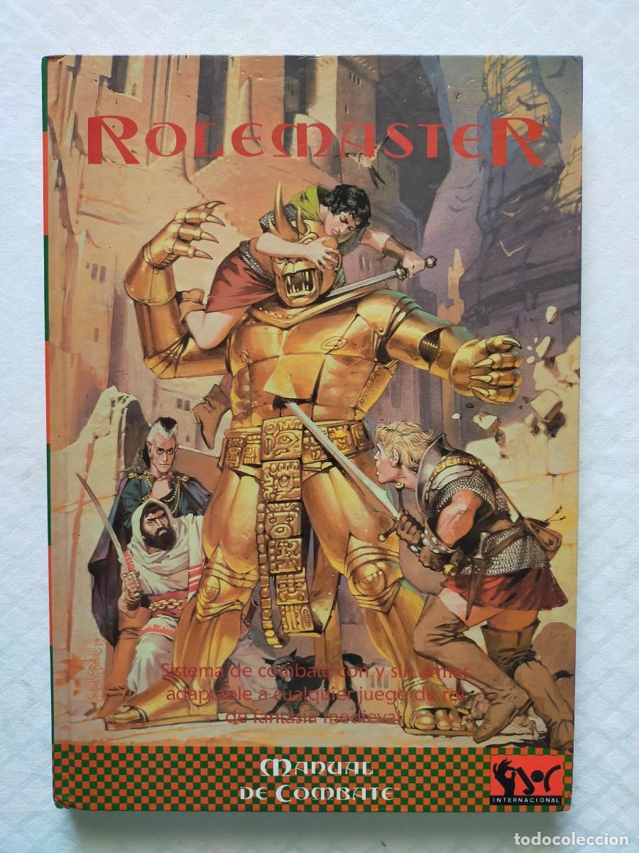 Juegos antiguos: ROLEMASTER. Manual de Combate. Ref. 3102 - JOC Internacional 1993