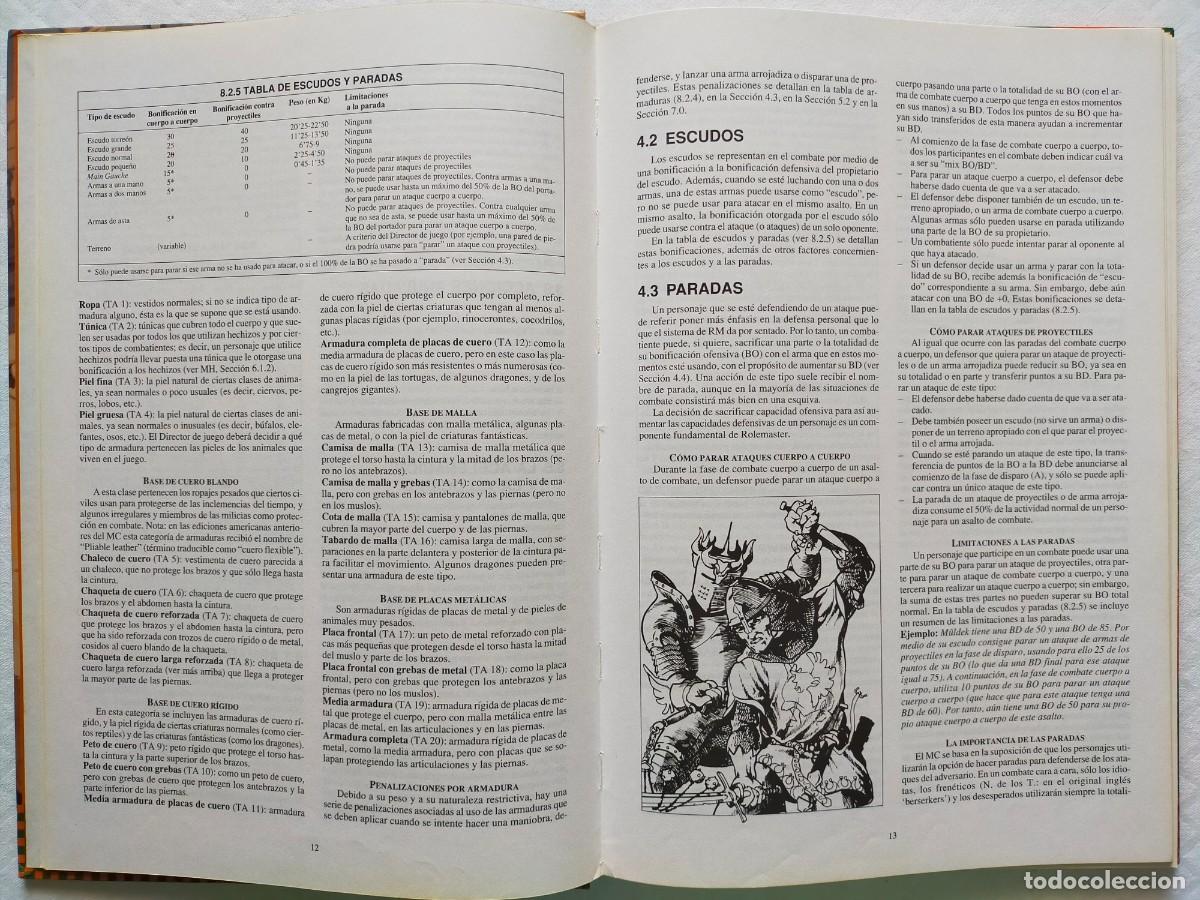 Juegos antiguos: ROLEMASTER. Manual de Combate. Ref. 3102 - JOC Internacional 1993 - Foto 5