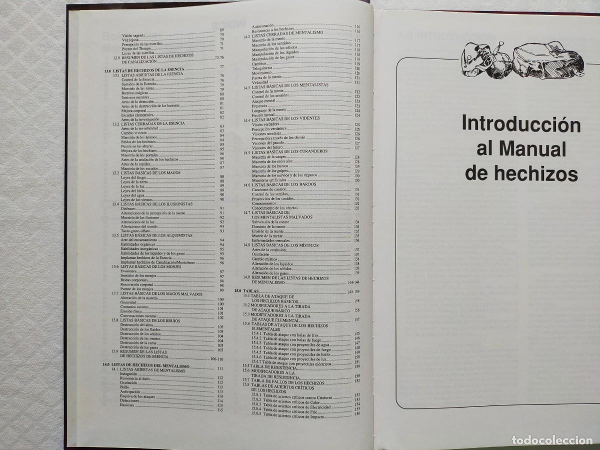 Juegos antiguos: ROLEMASTER. Manual de Hechizos. Ref. 3103 - JOC Internacional 1993 - Foto 4