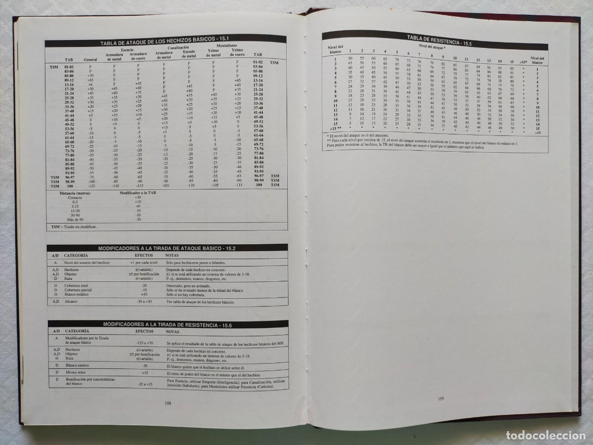 Juegos antiguos: ROLEMASTER. Manual de Hechizos. Ref. 3103 - JOC Internacional 1993 - Foto 11
