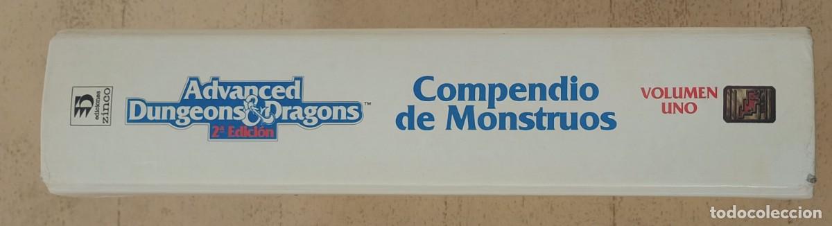 Juegos antiguos: Advanced Dungeons & Dragons Archivador Compendio de Monstruos - Foto 3