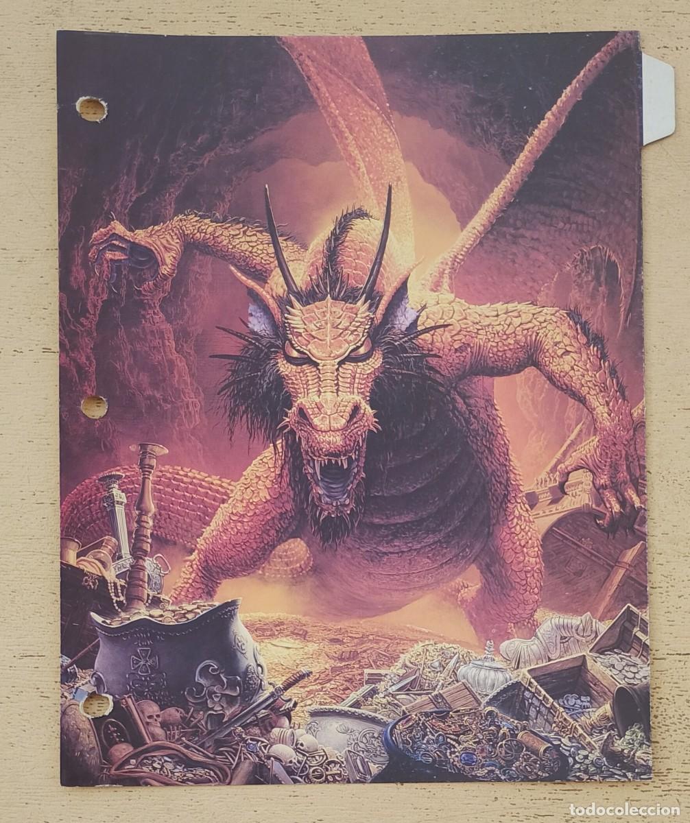 Juegos antiguos: Advanced Dungeons & Dragons Separador Compendio de Monstruos