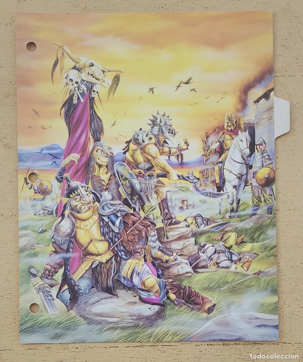 Juegos antiguos: Advanced Dungeons & Dragons Separador Compendio de Monstruos
