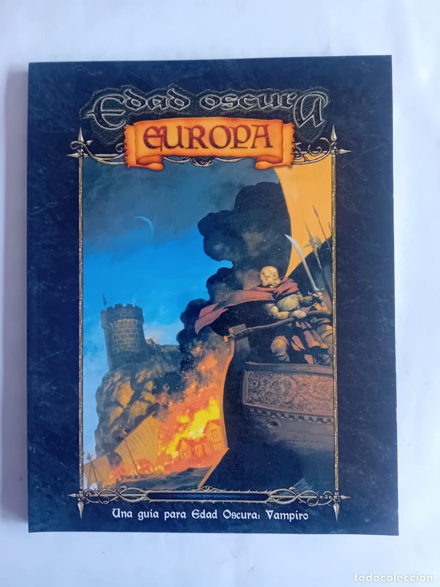 Juegos antiguos: EUROPA EDAD OSCURA VAMPIRO, SUPLEMENTO DE ROL, FACTORIA, NUEVO.