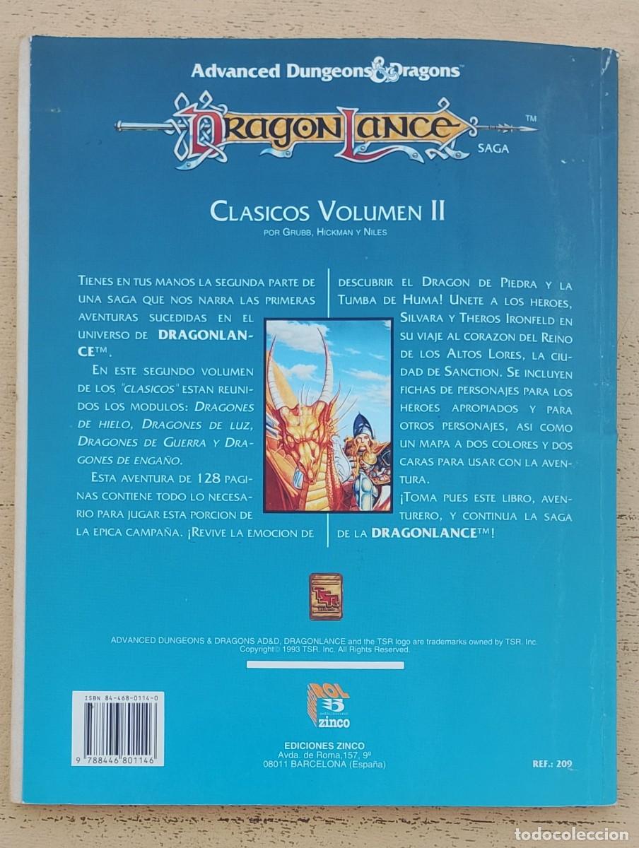 Juegos antiguos: Drag&oacute;n Lance Cl&aacute;sicos Volumen II - Foto 2