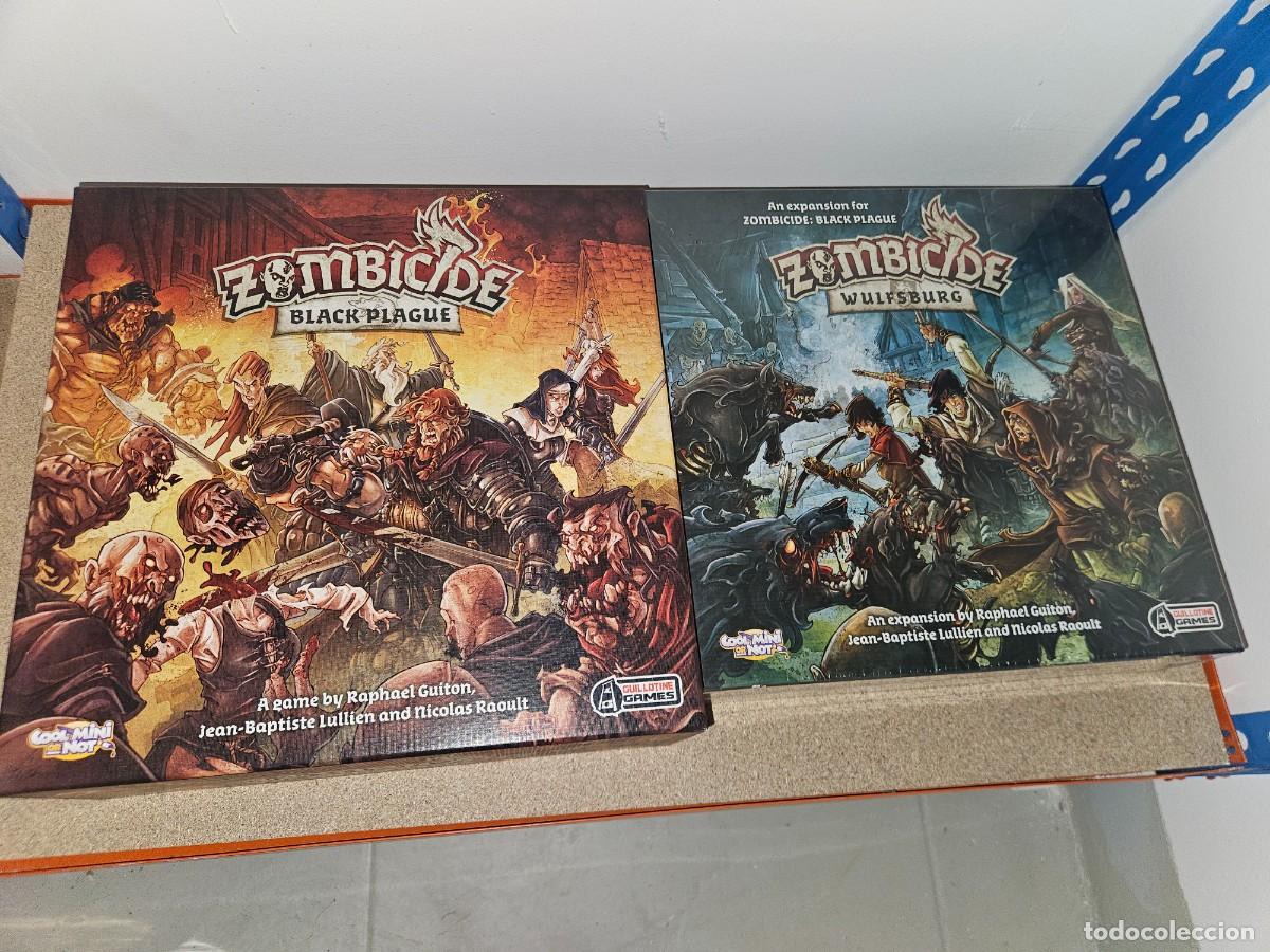 Juegos antiguos: ZOMBIECIDE BLACK PLAGUE (VARIAS CAJAS)