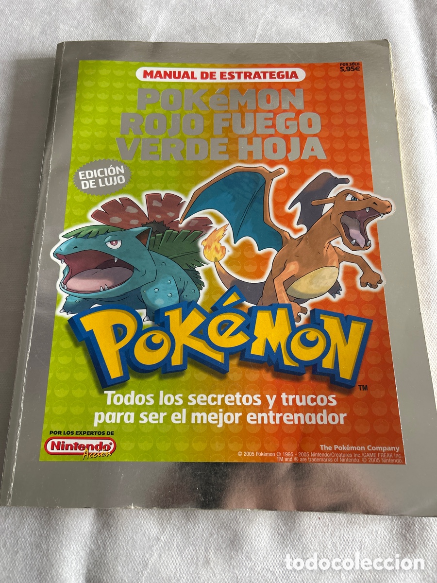 Juegos antiguos: Manual de estrategia Pok&eacute;mon. Edici&oacute;n Lujo