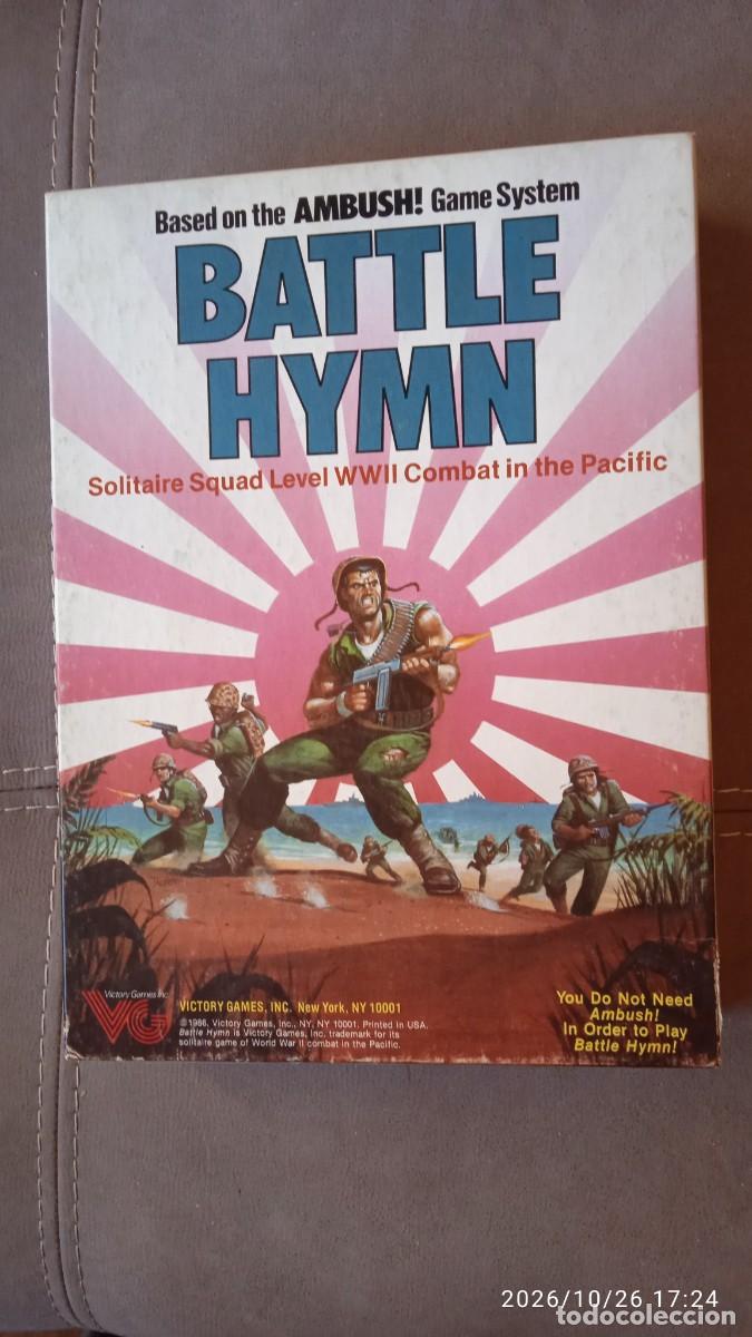 Juegos antiguos: BATTLE HYMN (Victory Games 1986)