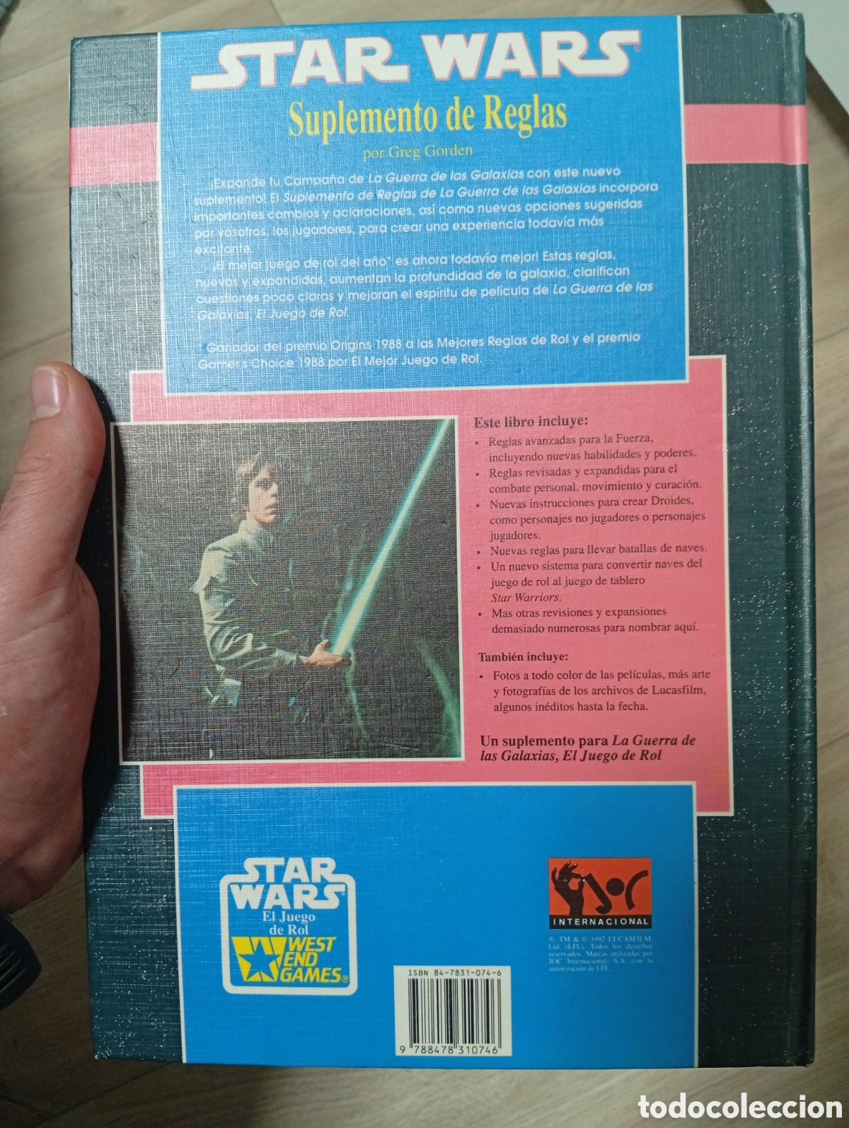 Juegos antiguos: Star wars libro juego de rol - Foto 2