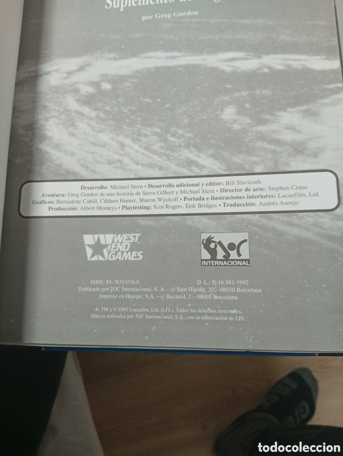 Juegos antiguos: Star wars libro juego de rol - Foto 9