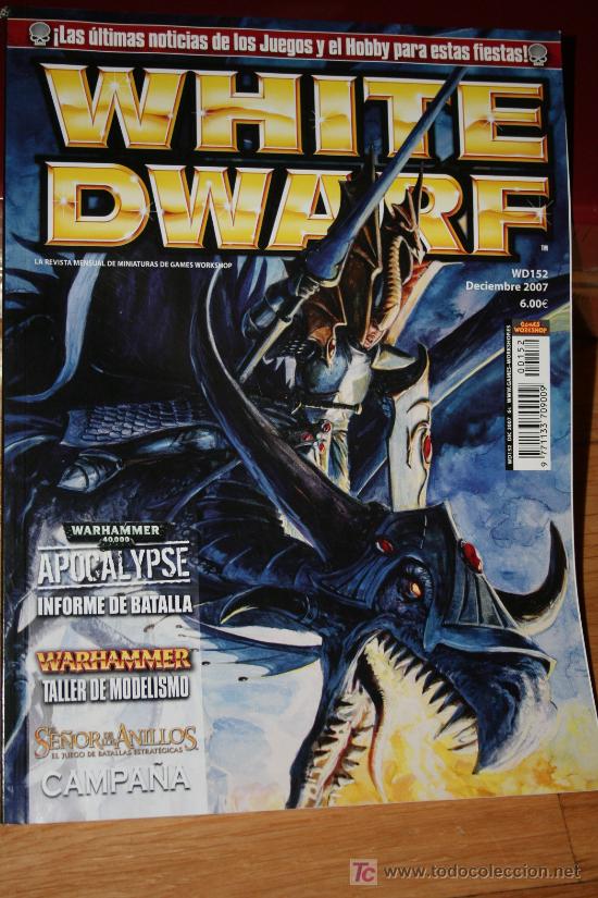 Juegos antiguos: WHITE DWARF. Revista warhammer. n&ordm; 152 - Foto 1