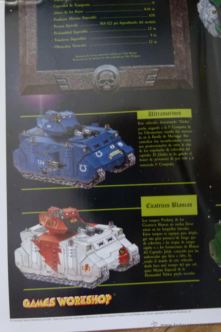 Juegos antiguos: POSTER DE WARHAMMER 40000 PREDATOR CARTEL - Foto 2