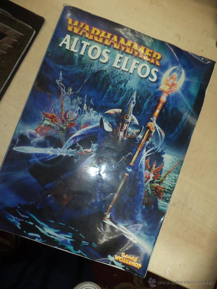 Juegos antiguos: Altos Elfos -Libro warhammer- - Foto 1