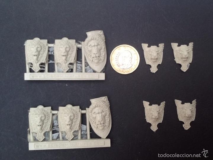 Juegos antiguos: Warhammer escudos scibor - Foto 5