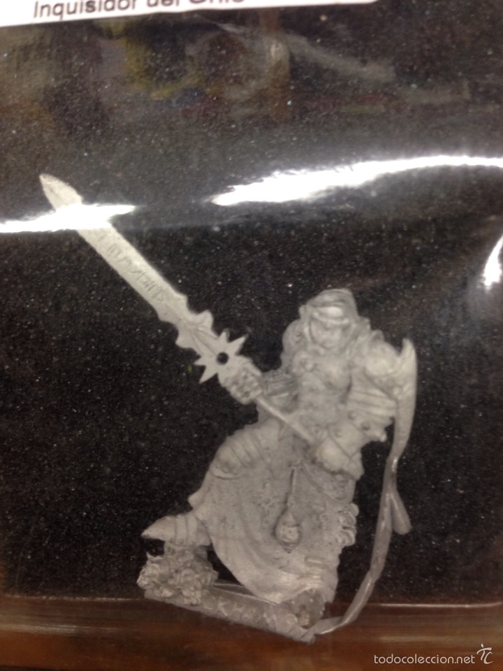 Juegos antiguos: Miniatura tipo warhammer - Foto 1