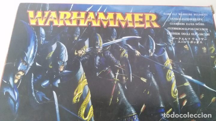 Juegos antiguos: lote de figuras warhammer caja - Foto 2