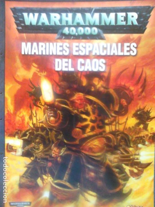 Juegos antiguos: warhammer 40000 marines espaciales del caos - Foto 1