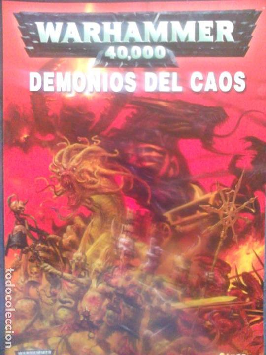 Juegos antiguos: warhammer 40000 demonios del caos - Foto 1