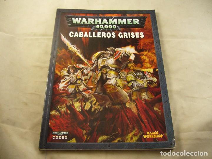 Juegos antiguos: LIBRO CABALLEROS GRISES WARHAMMER 40000 - Foto 1