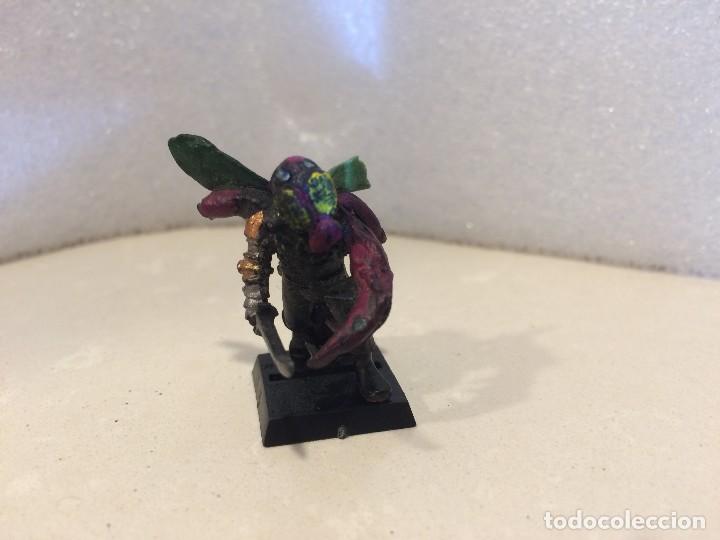 Juegos antiguos: WARHAMMER - 4 FIGURAS PLASTICO - Foto 6