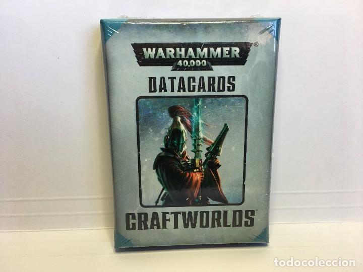 Juegos antiguos: WARHAMMER 40K DATACARDS CRATFWORLDS - Foto 1