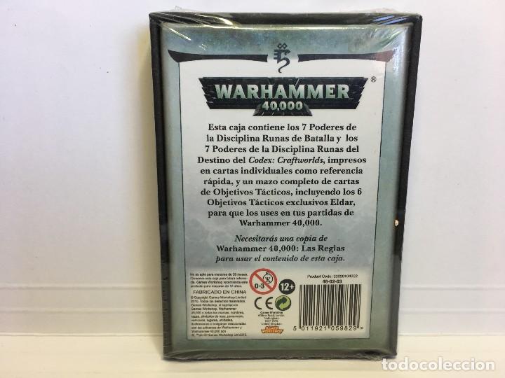 Juegos antiguos: WARHAMMER 40K DATACARDS CRATFWORLDS - Foto 2