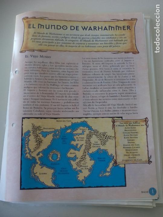 Juegos antiguos: Warhammer razas. Coleccionable de Altaya. - Foto 1