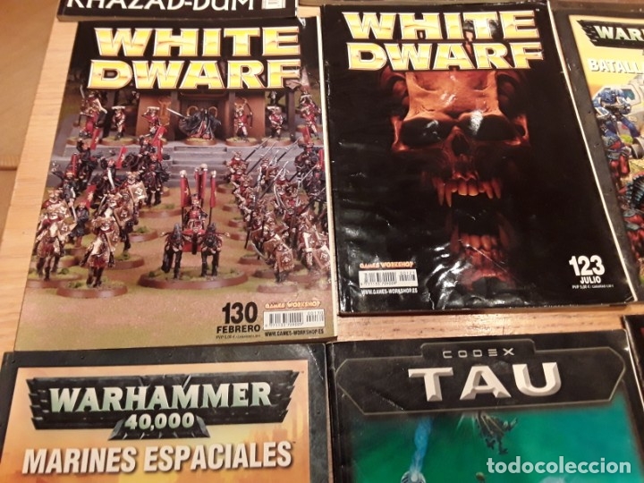 Juegos Antiguos: Warhammer,,lote libros, codex, etc - Foto 5 - 134953838
