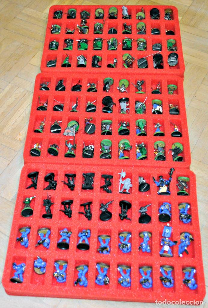 Juegos antiguos: MALET&Iacute;N CON 152 FIGURAS DE GAMES WORKSHOP - Foto 5
