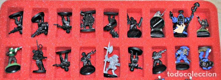 Juegos antiguos: MALET&Iacute;N CON 152 FIGURAS DE GAMES WORKSHOP - Foto 9