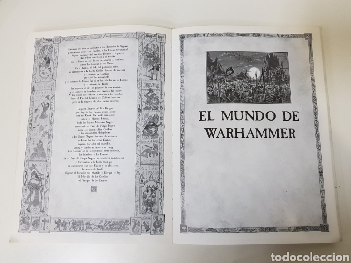 Juegos Antiguos: Reglamento, Manual WARHAMMER año 2000. El juego de batallas fantasticas.  - Foto 8 - 145539138