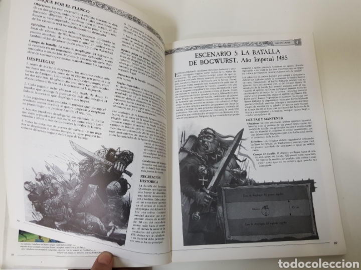 Juegos Antiguos: Reglamento, Manual WARHAMMER año 2000. El juego de batallas fantasticas.  - Foto 9 - 145539138
