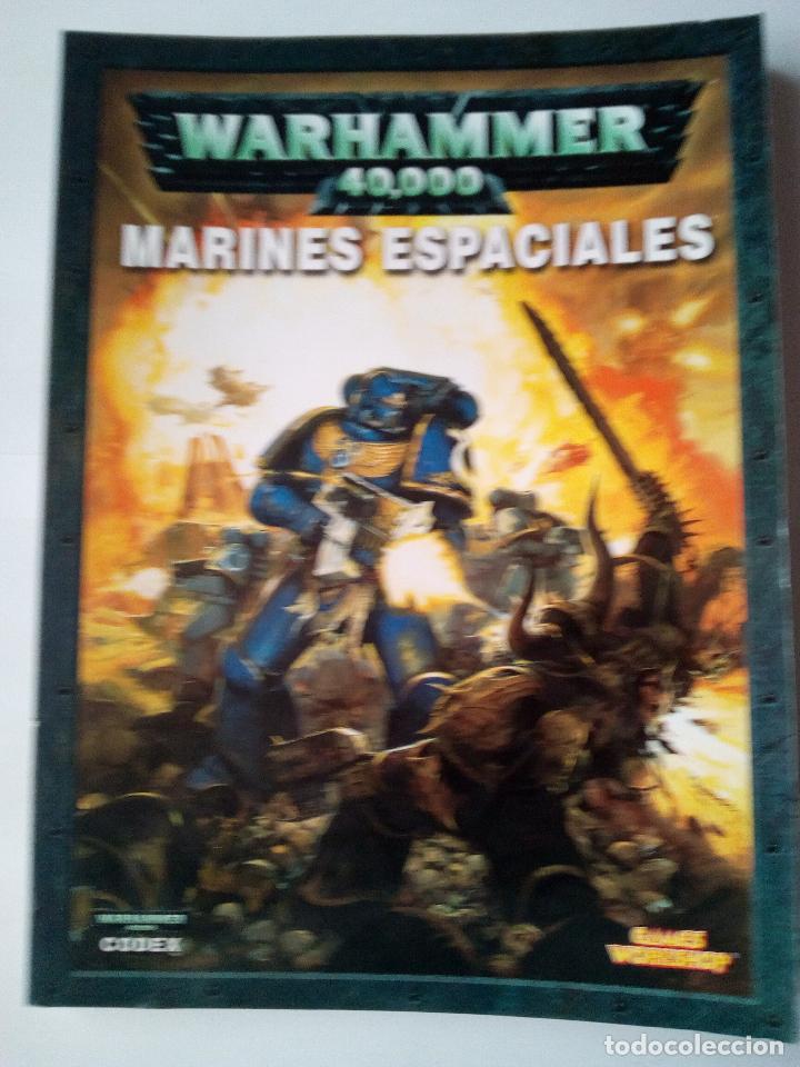 Juegos antiguos: -MARINES ESPACIALES -CODEX -WARHARMMMER 40.000 - Foto 1