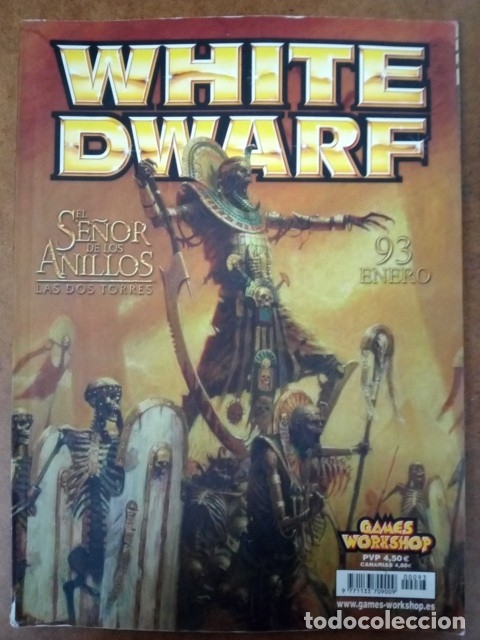 Juegos antiguos: REVISTA WHITE DWARF N&ordm; 93 - GAMES WORKSHOP - Foto 1