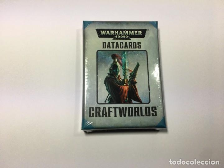 Juegos antiguos: WARHAMMER 40000 4k DATACARD CRAFTWORLDS - Foto 1