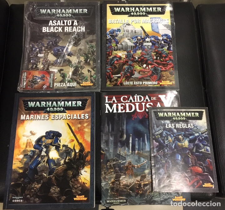 Juegos antiguos: Warhammer 40k, reglas, libros, codex.Marines espaciales. - Foto 1