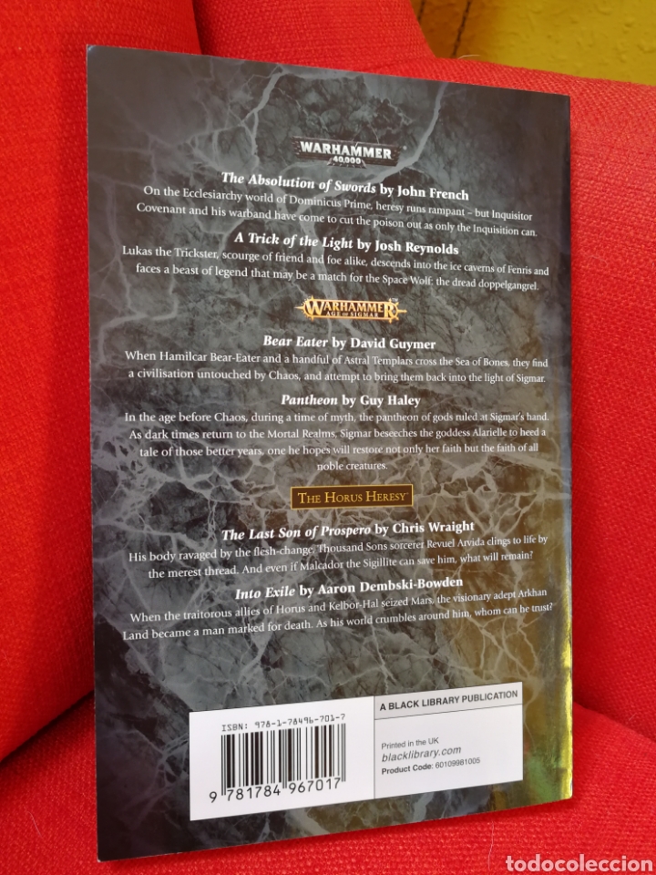 Juegos antiguos: WARHAMMER.LIBRO BLACK LIBRARY CELEBRATION 2018.IDIOMA INGL&Eacute;S - Foto 4