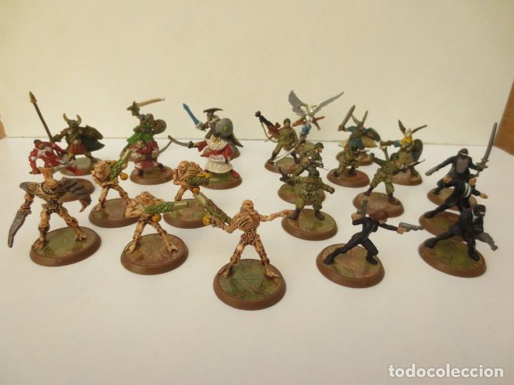 Juegos antiguos: LOTE DE 23 FIGURAS WARHAMMER - Foto 1