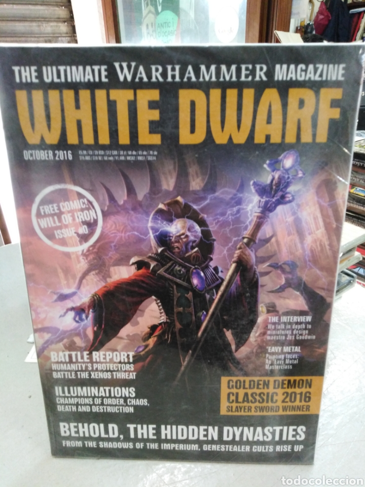 Juegos antiguos: WARHAMMER, REVISTA EN INGL&Eacute;S, OCTOBER 2016 - Foto 1