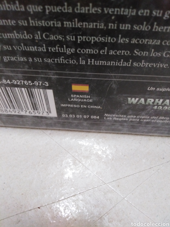 Juegos antiguos: WARHAMMER - 40,000 CODEX, GREY KNIGHTS, EDICI&Oacute;N ESPA&Ntilde;OLA, - Foto 2
