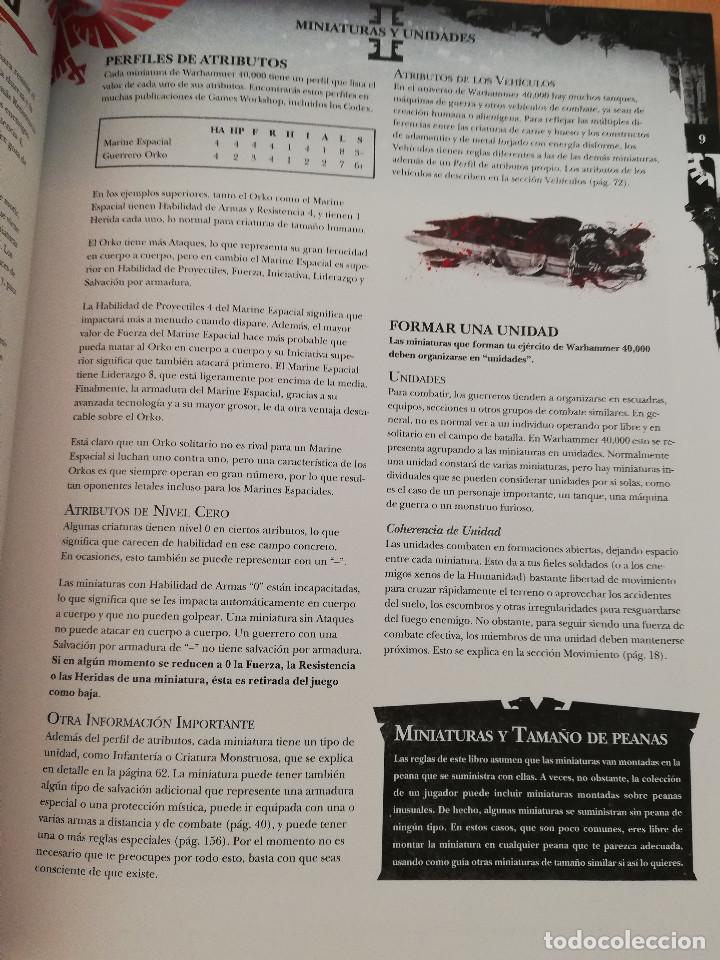 Juegos antiguos: LAS REGLAS (WARHAMMER 40000) - Foto 14