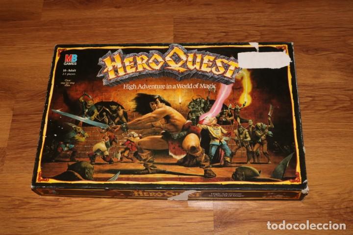 ES HeroQuest Tapa superior original caja español juego mesa accesorio  repuesto 1989 MB Games Workshop Citadel - UGI GAMES & TOYS
