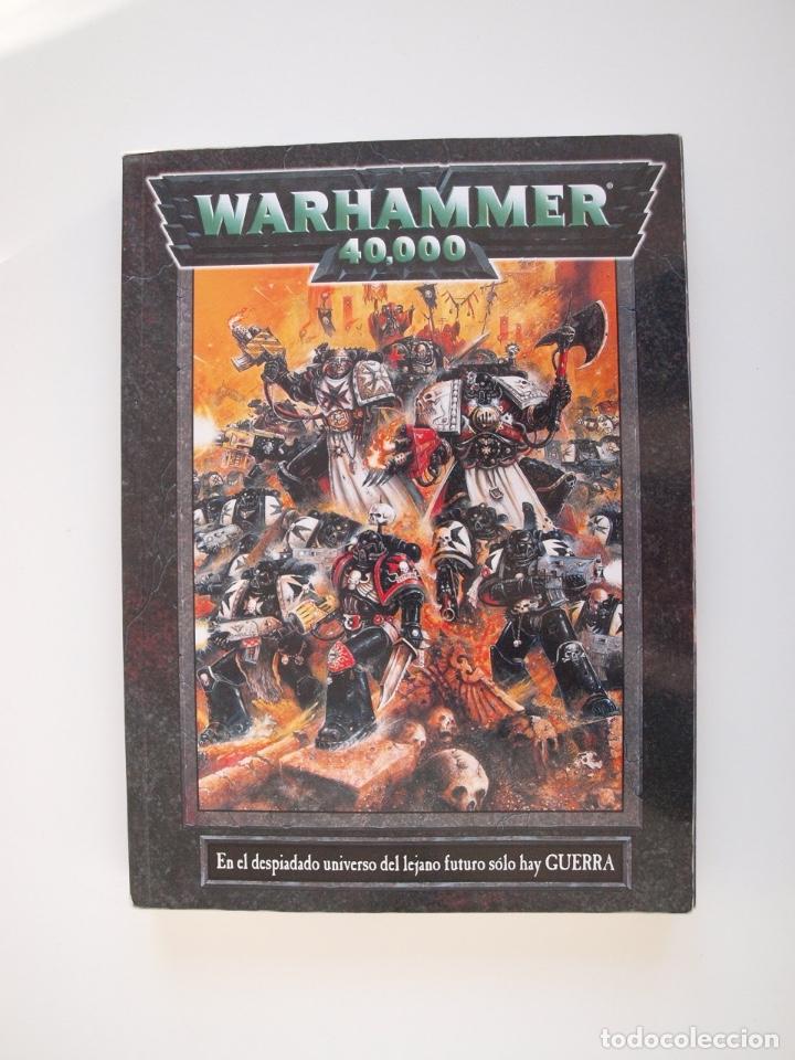 Juegos antiguos: WARHAMMER 40,000 - REGLAMENTO - GAMES WORKSHOP - MINIATURAS CITADEL - 1998 - Foto 1